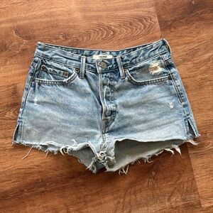 GRLFRND denim shorts